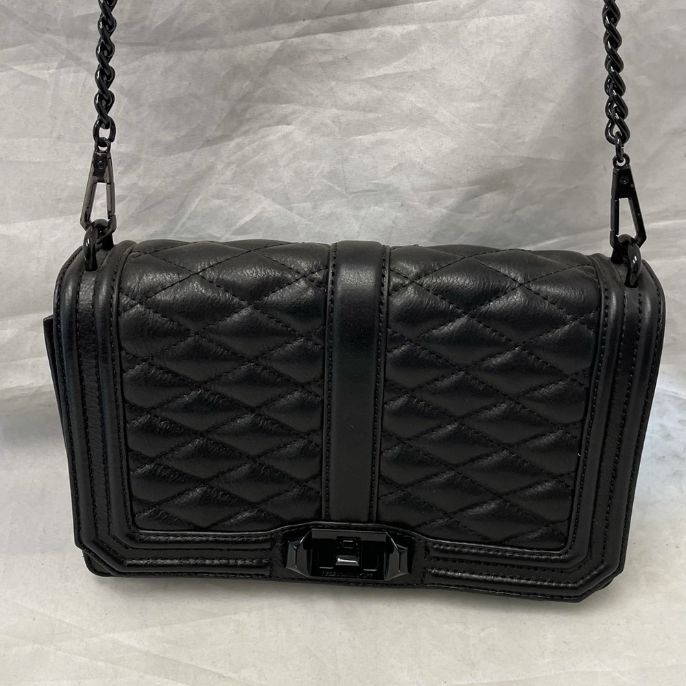 HF14MLVX08 Rebecca Minkoff Love Crossbody, Black